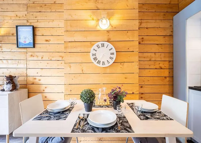 Апартаменты Renove 4 Pers, Sauna, Piscine, Proche Thermes Et Telecabine - Saint-lary Village - Fr-1-296-435